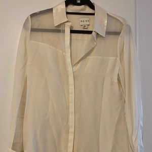 Reiss Beige Top